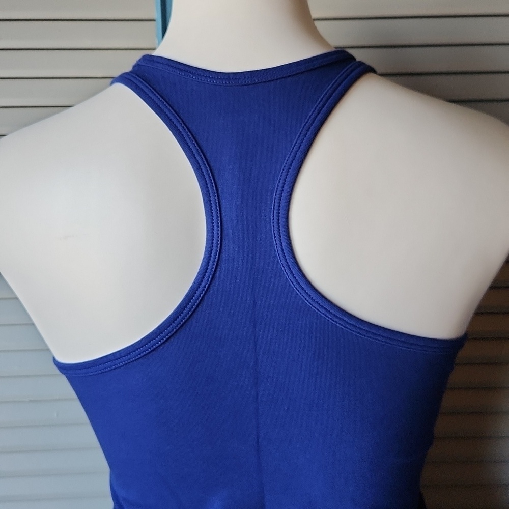 Nike Blue Racerback Tank Top - Picture 8 of 10